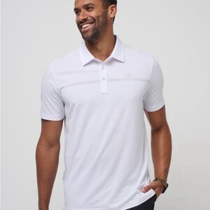 Travis Mathew Bay Break Polo white BNWT size L